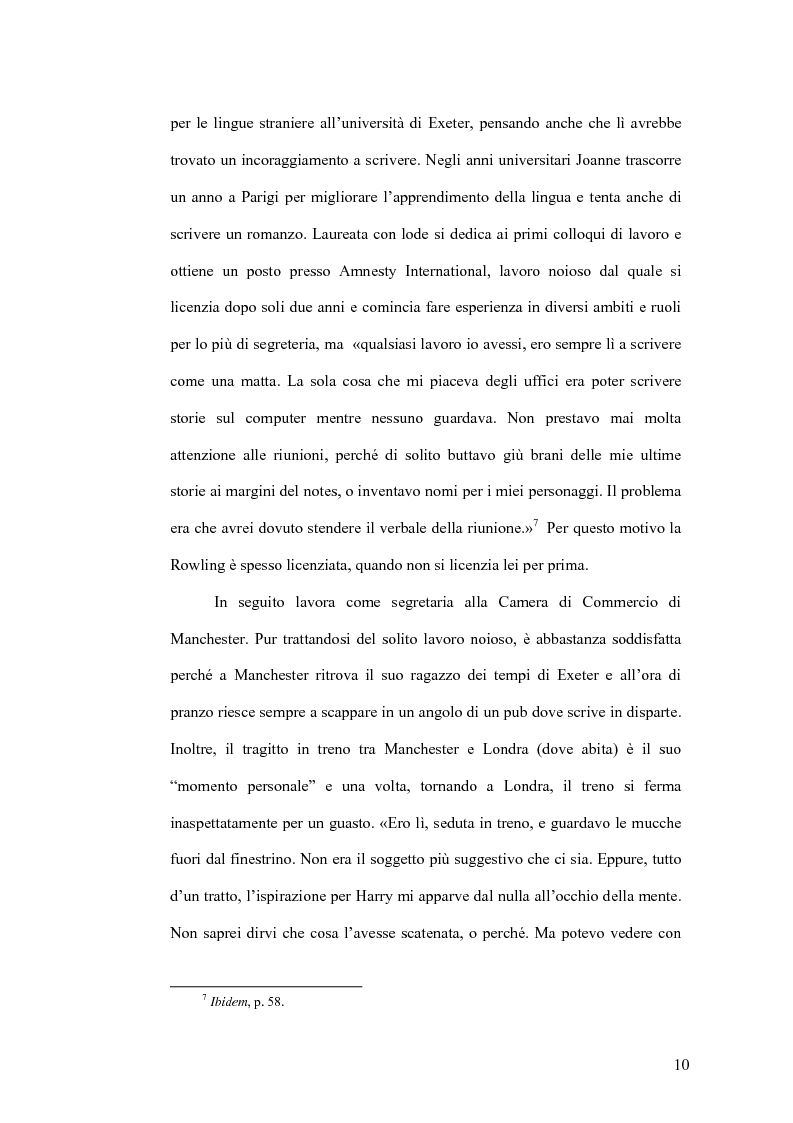 Anteprima della tesi: Harry Potter e la sua recezione, Pagina 7
