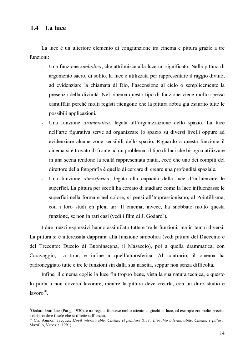 Anteprima della tesi: Riflessi ed echi pittorici nel cinema di Luchino Visconti, Pagina 10