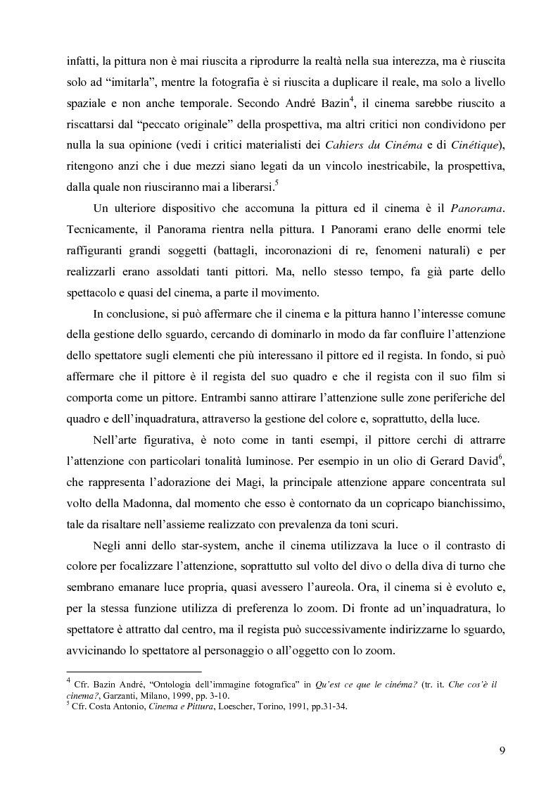 Anteprima della tesi: Riflessi ed echi pittorici nel cinema di Luchino Visconti, Pagina 5