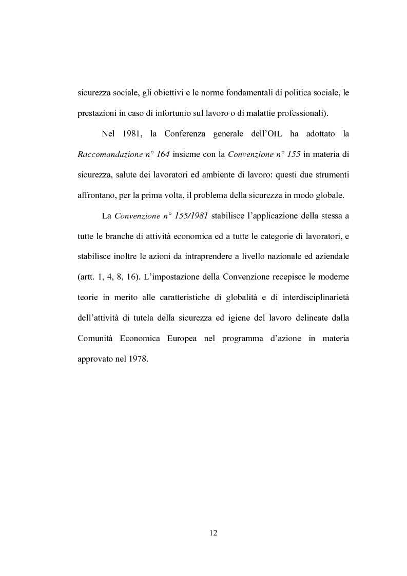 Anteprima della tesi: Organizzazione della sicurezza sul lavoro nelle imprese, Pagina 7