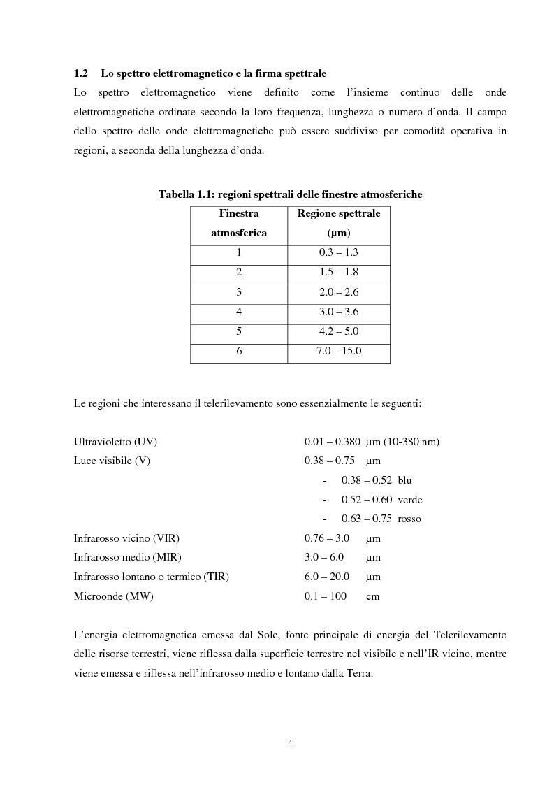 Anteprima della tesi: Analisi della segmentazione delle immagini digitali telerilevate applicata alla classificazione CORINE: proposte di procedure di ottimizzazione, Pagina 4