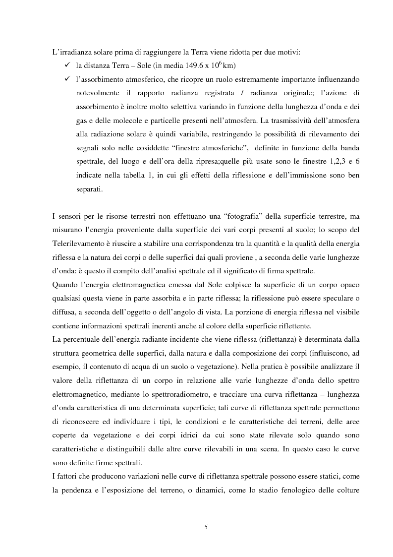 Anteprima della tesi: Analisi della segmentazione delle immagini digitali telerilevate applicata alla classificazione CORINE: proposte di procedure di ottimizzazione, Pagina 5