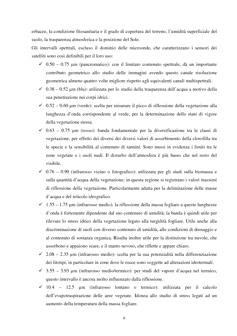 Anteprima della tesi: Analisi della segmentazione delle immagini digitali telerilevate applicata alla classificazione CORINE: proposte di procedure di ottimizzazione, Pagina 6