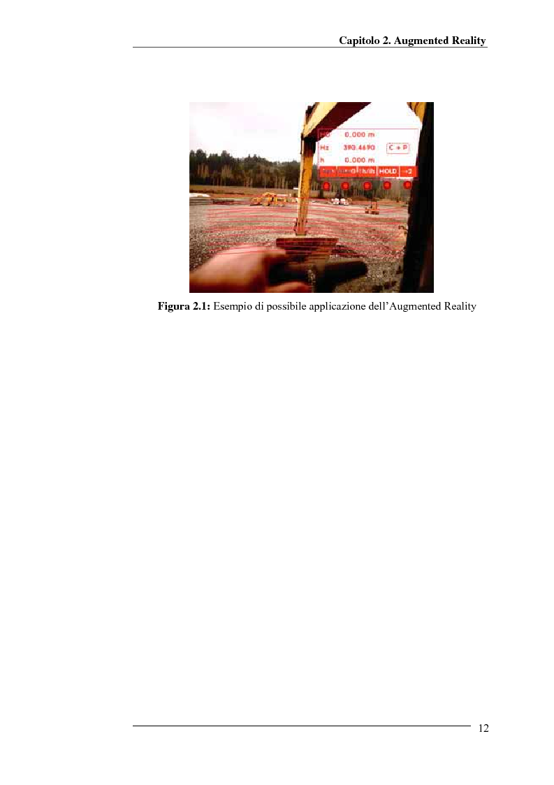 Anteprima della tesi: Merging di immagini digitali in un sistema prototipale di augmented reality, Pagina 7