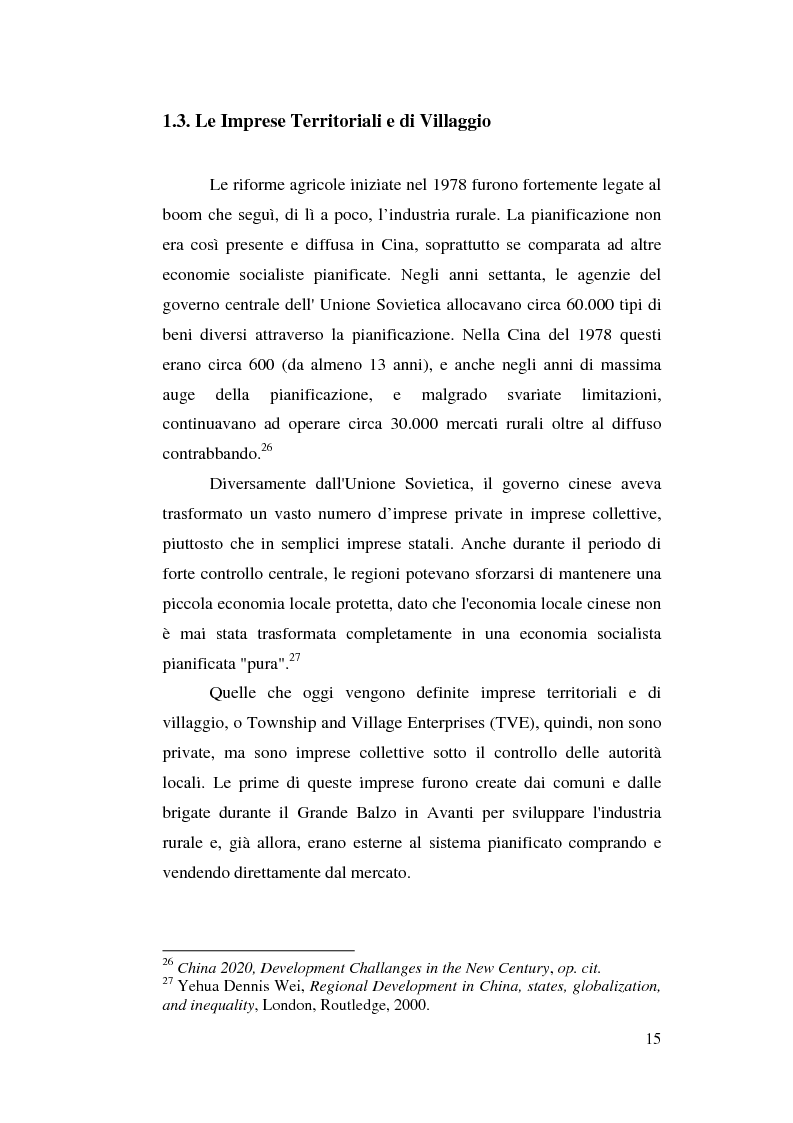 Anteprima della tesi: Venticinque anni di riforme in Cina: vittorie e contraddizioni di una nuova potenza mondiale, Pagina 12