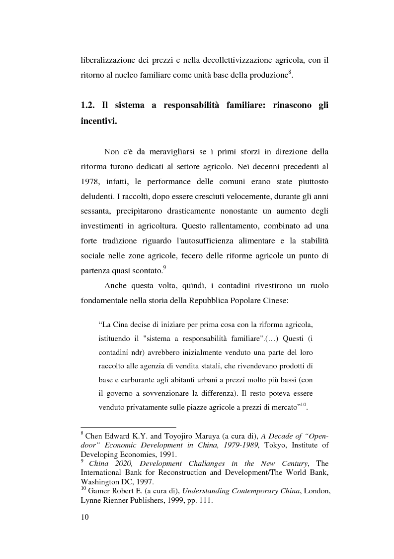 Anteprima della tesi: Venticinque anni di riforme in Cina: vittorie e contraddizioni di una nuova potenza mondiale, Pagina 7