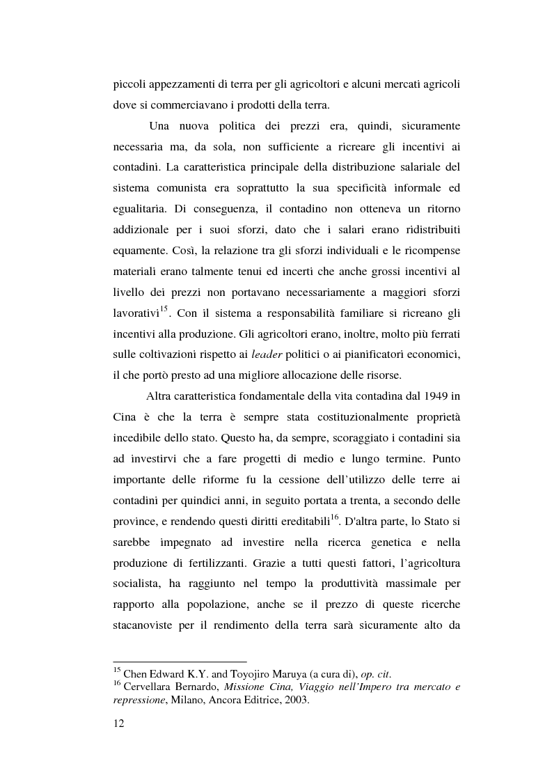 Anteprima della tesi: Venticinque anni di riforme in Cina: vittorie e contraddizioni di una nuova potenza mondiale, Pagina 9