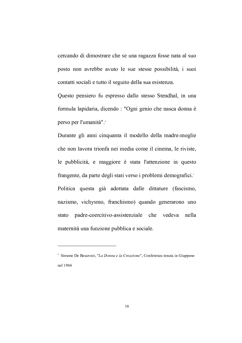 Anteprima della tesi: Femminismo e impegno civile in Simone De Beauvoir, Pagina 14