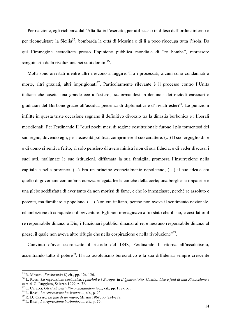Anteprima della tesi: Nati, matrimoni e morti a Salerno dal 1830 all' Unità, Pagina 12