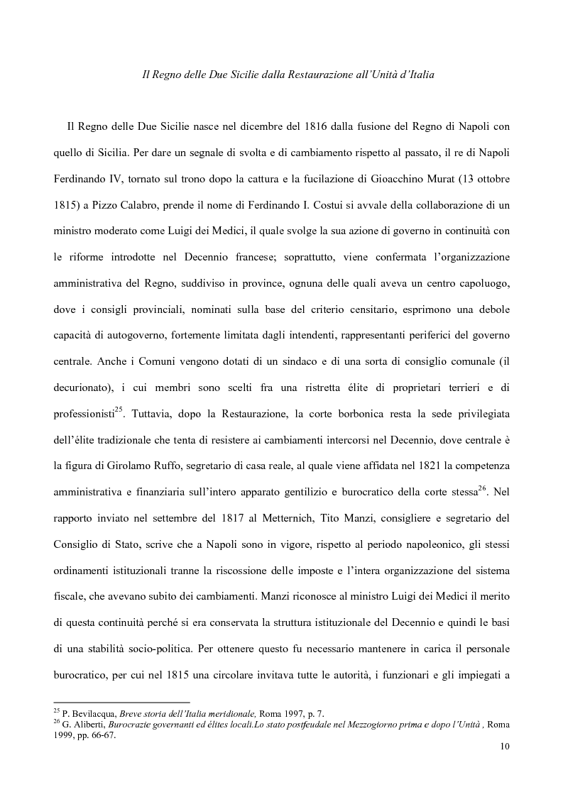 Anteprima della tesi: Nati, matrimoni e morti a Salerno dal 1830 all' Unità, Pagina 8