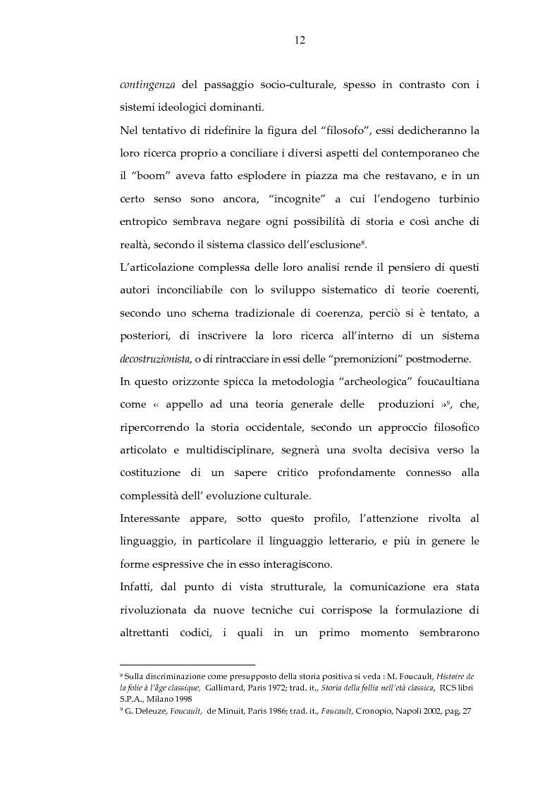 Anteprima della tesi: Archeologia e futurologia: una lettura foucaultiana dell'opera di Philip K. Dick, Pagina 12