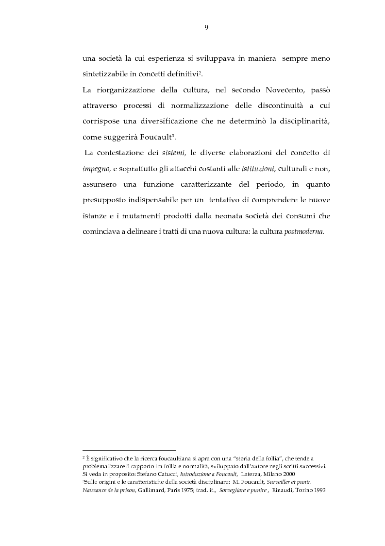 Anteprima della tesi: Archeologia e futurologia: una lettura foucaultiana dell'opera di Philip K. Dick, Pagina 9