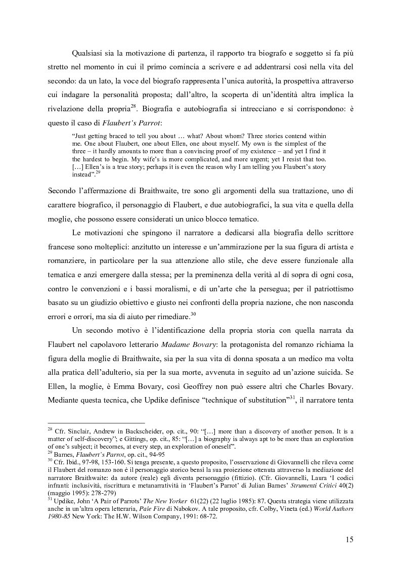 Anteprima della tesi: "History is merely another literary genre": Julian Barnes e l'"invenzione" della storia, Pagina 13