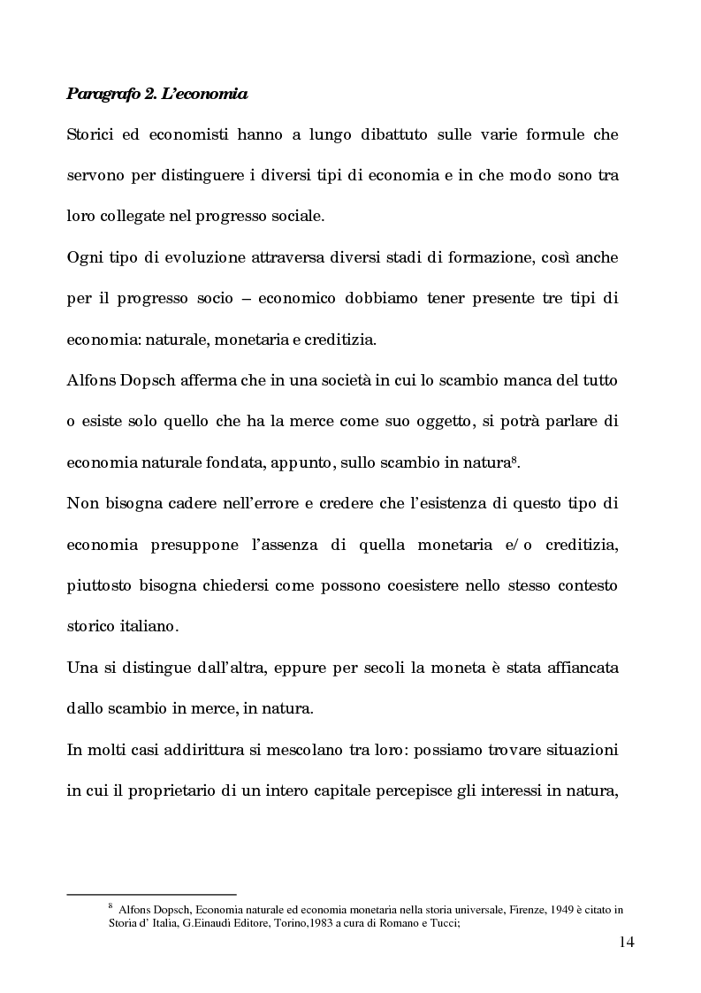 Anteprima della tesi: I processi per debito nella Roma del 1600, Pagina 9