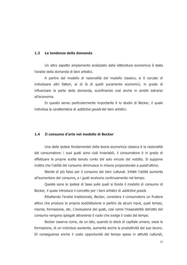 Anteprima della tesi: L'ecosistema culturale e l'analisi dei beni artistici come risorse non rinnovabili, Pagina 11