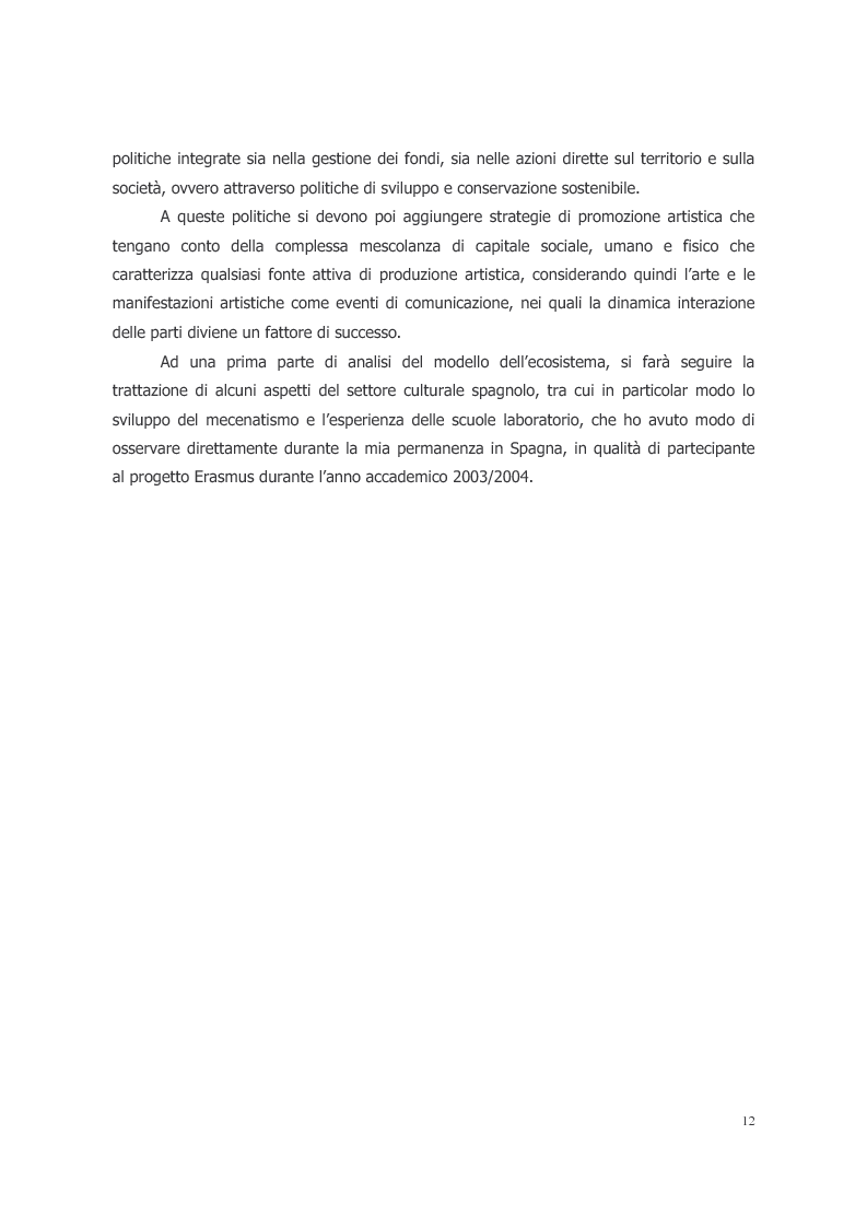 Anteprima della tesi: L'ecosistema culturale e l'analisi dei beni artistici come risorse non rinnovabili, Pagina 3