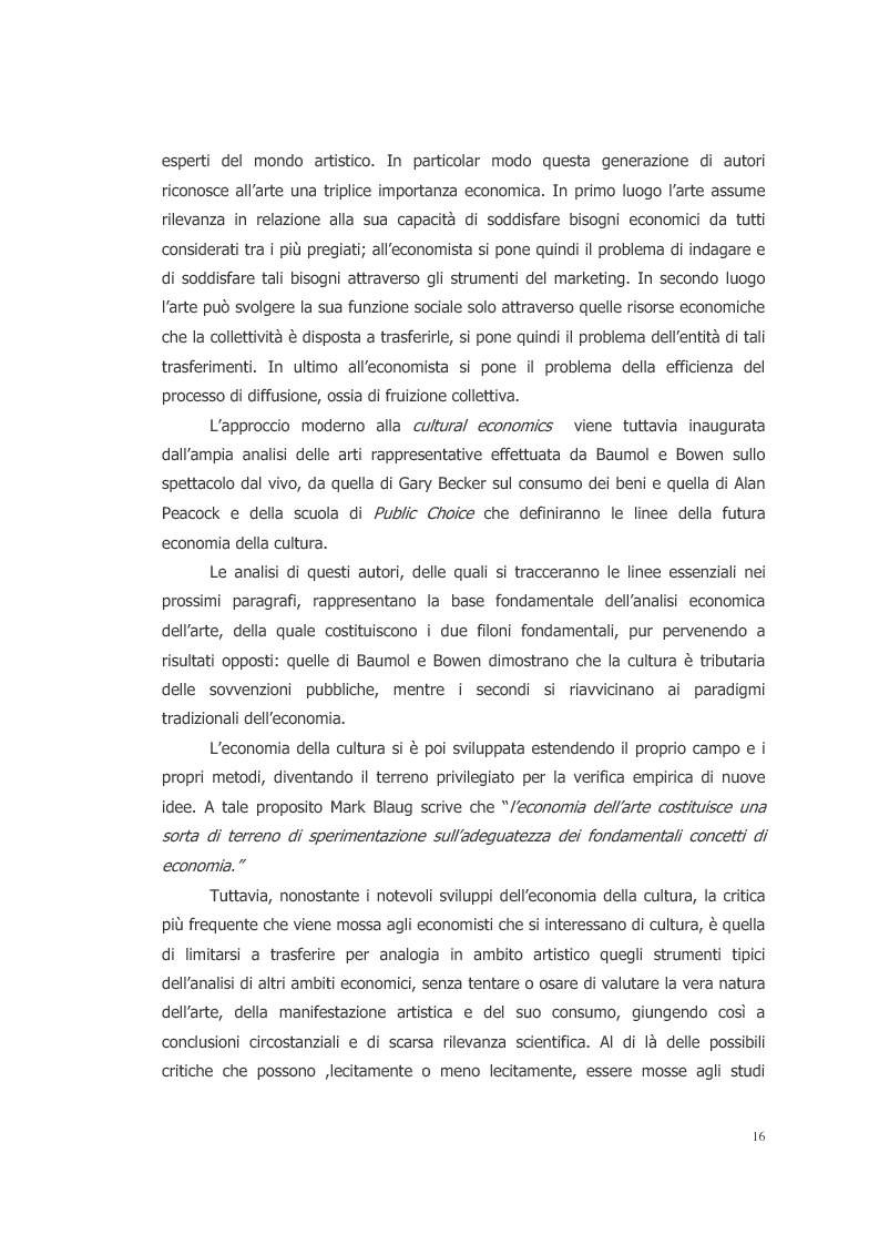 Anteprima della tesi: L'ecosistema culturale e l'analisi dei beni artistici come risorse non rinnovabili, Pagina 7