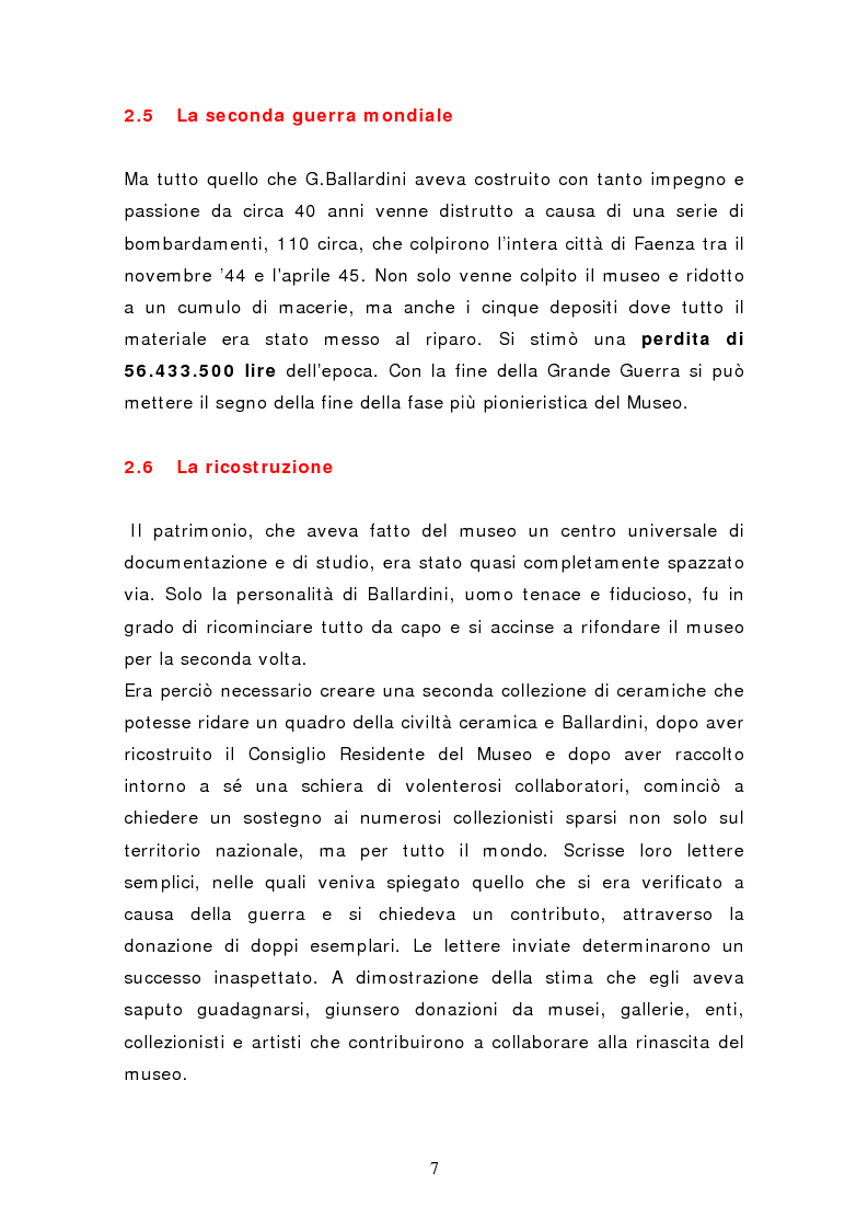 Anteprima della tesi: Da pubblico a privato: Il Museo Virtuoso. La Fondazione MIC di Faenza., Pagina 7