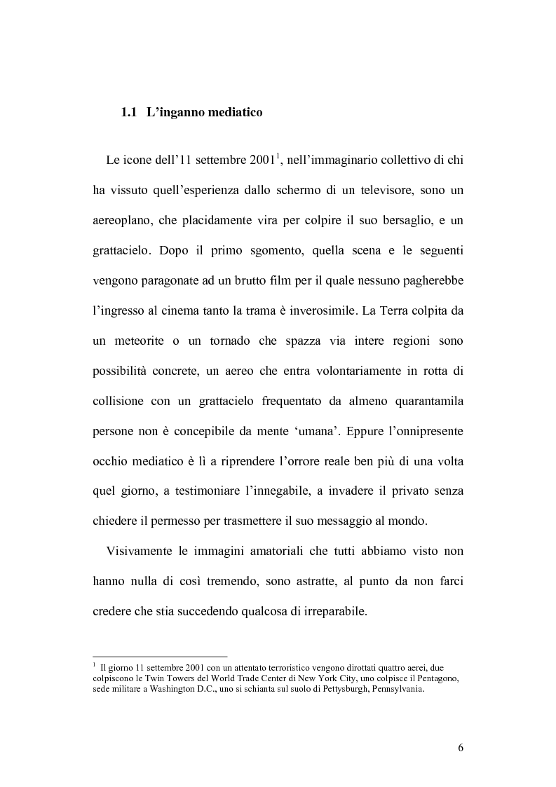 Anteprima della tesi: 11 Settembre 2001: Un Giorno Qualunque, Pagina 2