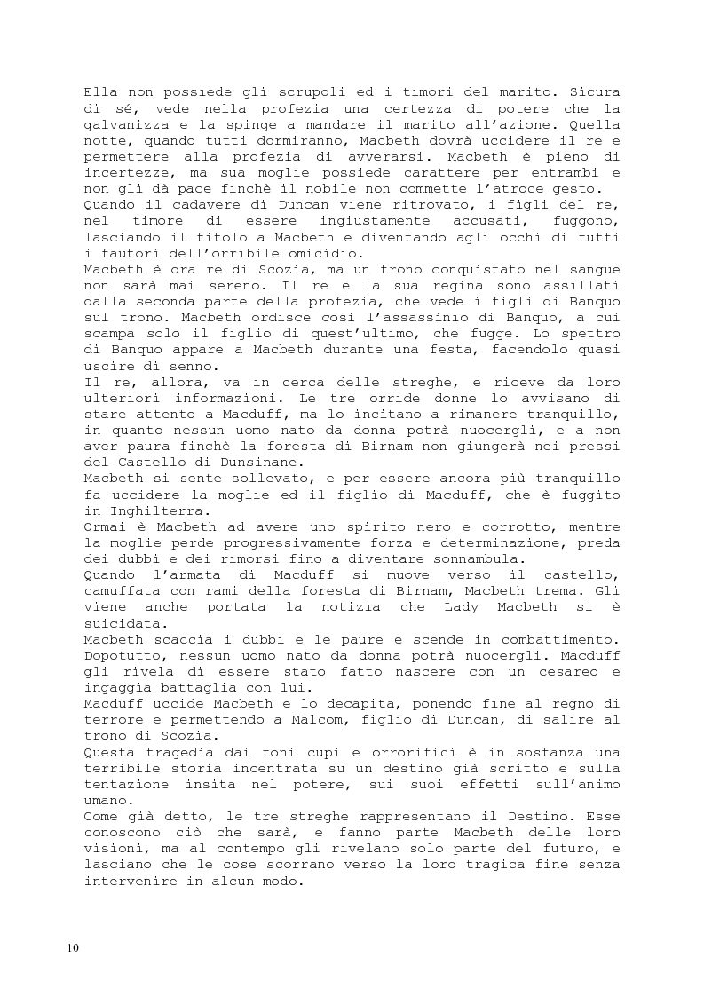 Anteprima della tesi: Il romanzo fantastico - Breve saggio da William Shakespeare ai giorni nostri, Pagina 10