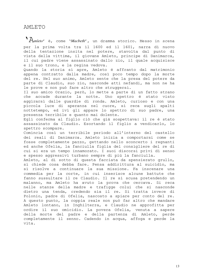 Anteprima della tesi: Il romanzo fantastico - Breve saggio da William Shakespeare ai giorni nostri, Pagina 13
