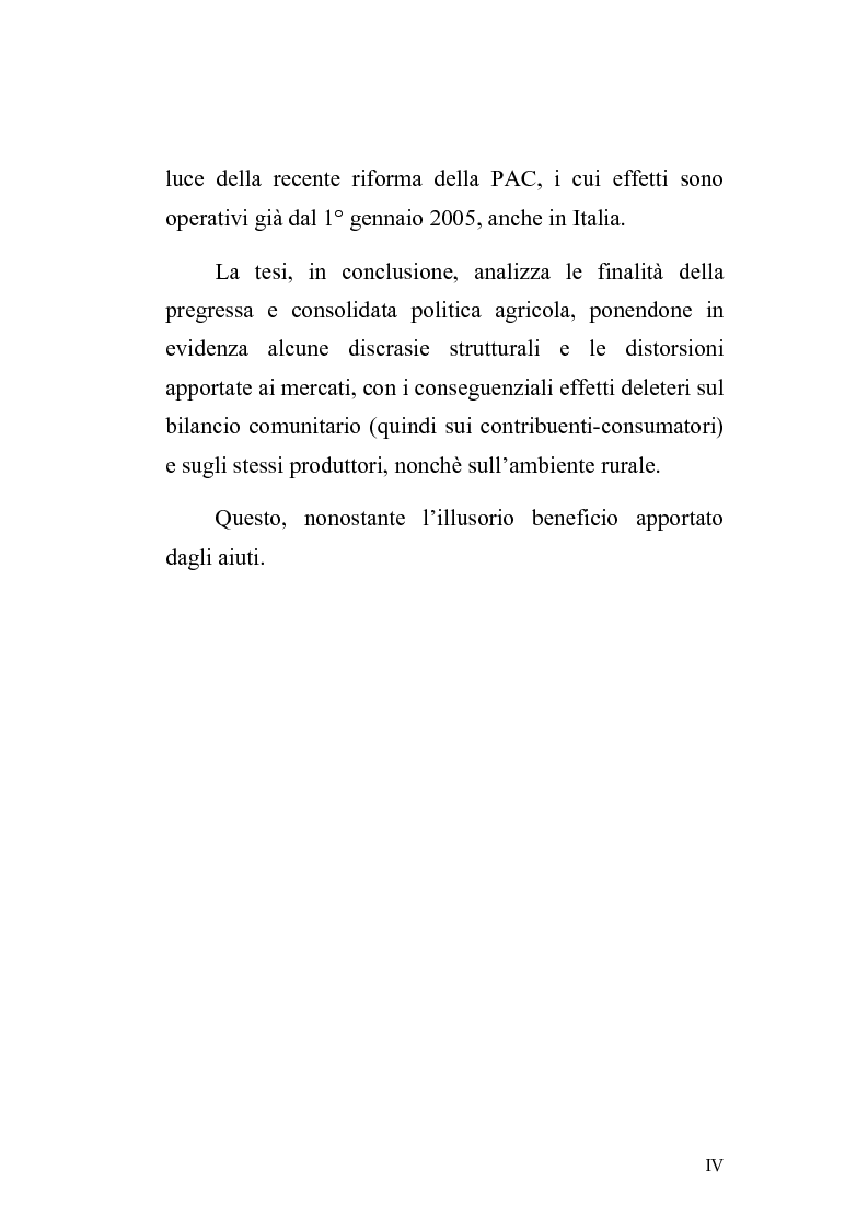 Anteprima della tesi: La politica agricola comunitaria: alcuni effetti distorsivi, Pagina 2