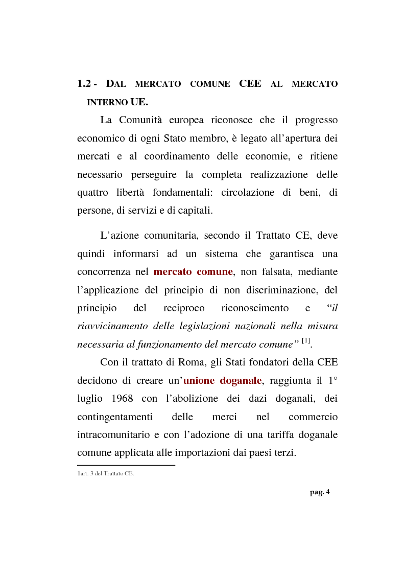 Anteprima della tesi: La politica agricola comunitaria: alcuni effetti distorsivi, Pagina 6