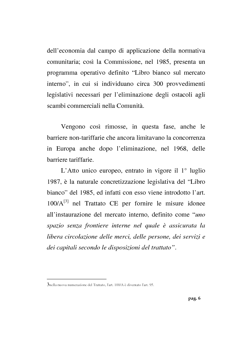 Anteprima della tesi: La politica agricola comunitaria: alcuni effetti distorsivi, Pagina 8