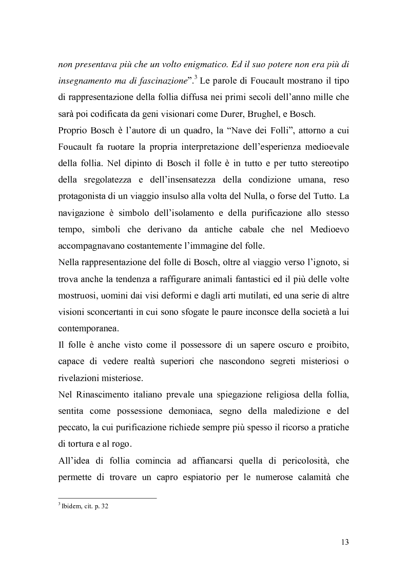 Anteprima della tesi: Il trattamento della malattia mentale. Il CSM di Rimini, Pagina 13
