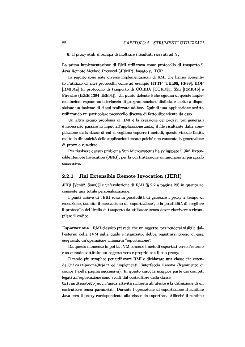 Anteprima della tesi: JJPF: uno strumento per calcolo parallelo con JINI, Pagina 8
