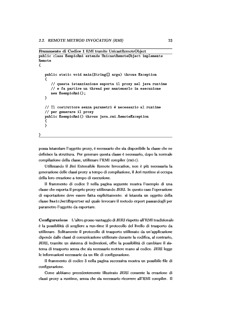 Anteprima della tesi: JJPF: uno strumento per calcolo parallelo con JINI, Pagina 9