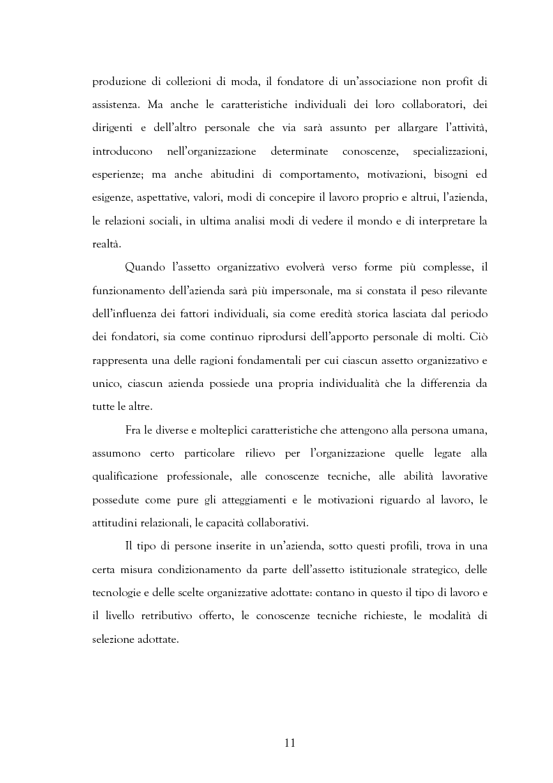 Anteprima della tesi: La motivazione nelle politiche aziendali. Il caso: Getrag SpA, Pagina 11