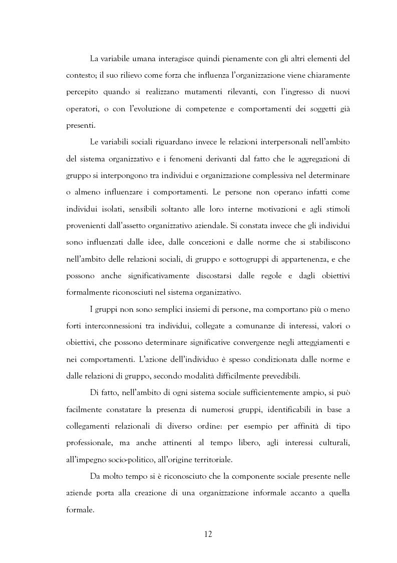 Anteprima della tesi: La motivazione nelle politiche aziendali. Il caso: Getrag SpA, Pagina 12