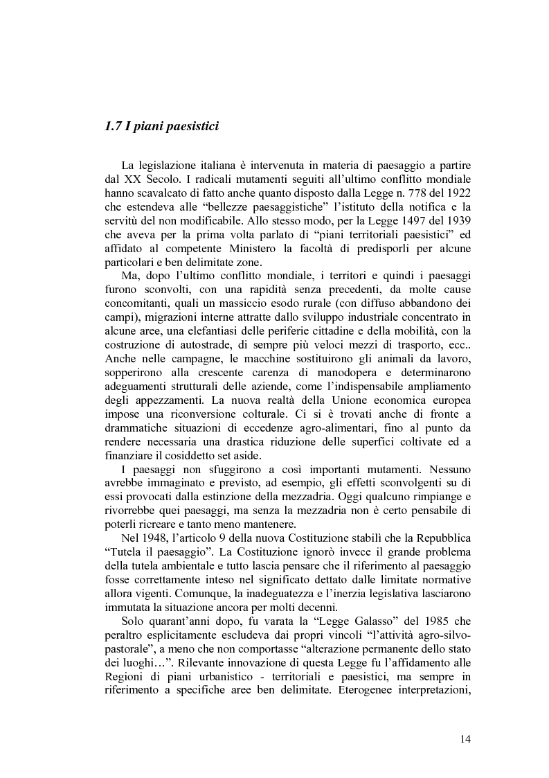Anteprima della tesi: Il paesaggio agrario e le politiche paesaggistiche della regione Umbria, Pagina 11