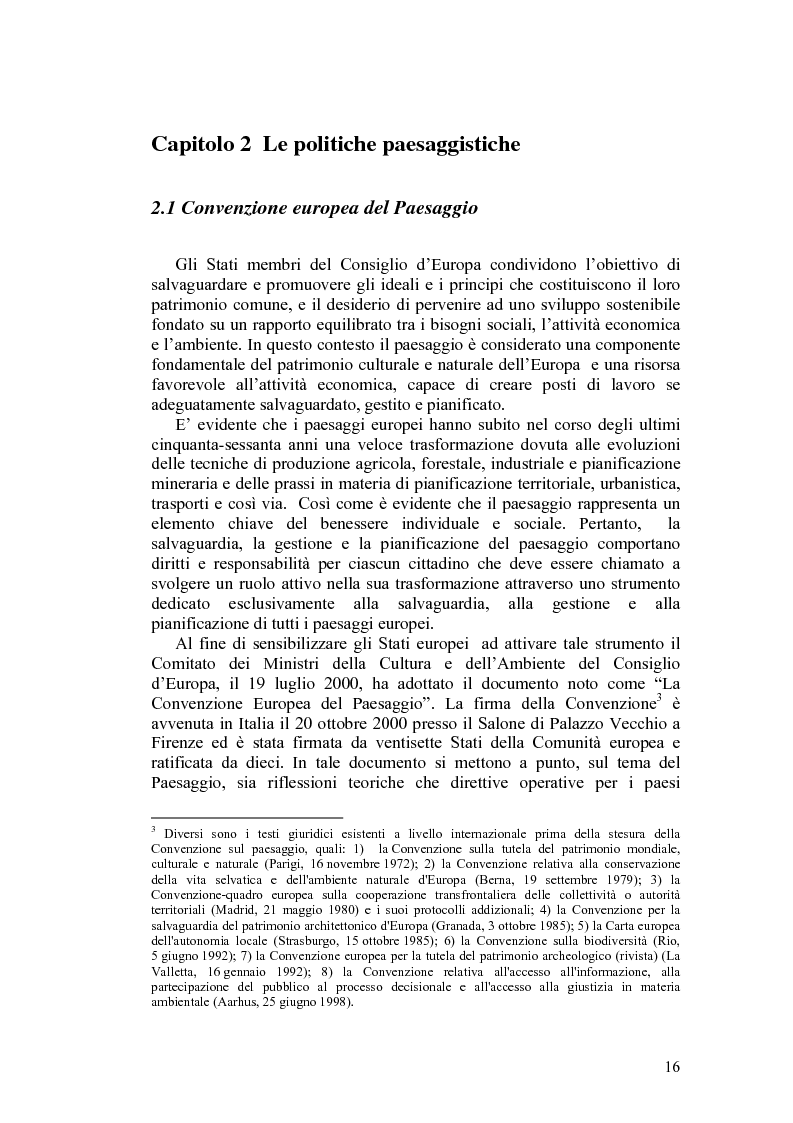 Anteprima della tesi: Il paesaggio agrario e le politiche paesaggistiche della regione Umbria, Pagina 13
