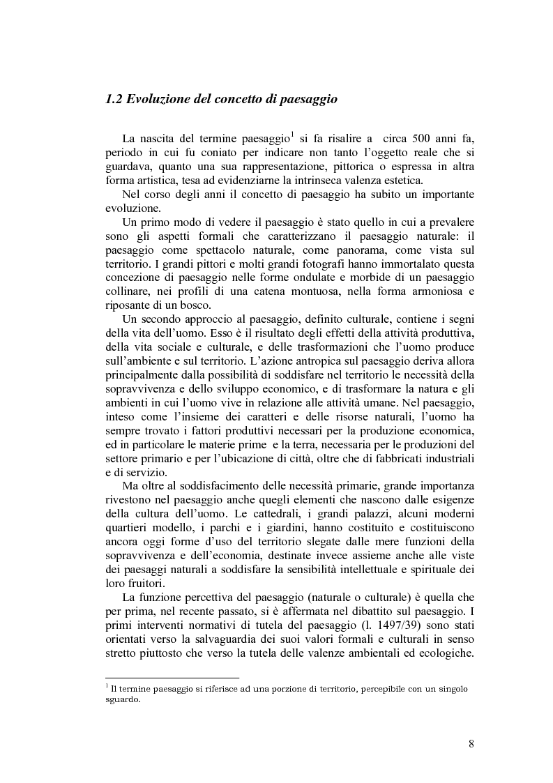 Anteprima della tesi: Il paesaggio agrario e le politiche paesaggistiche della regione Umbria, Pagina 5