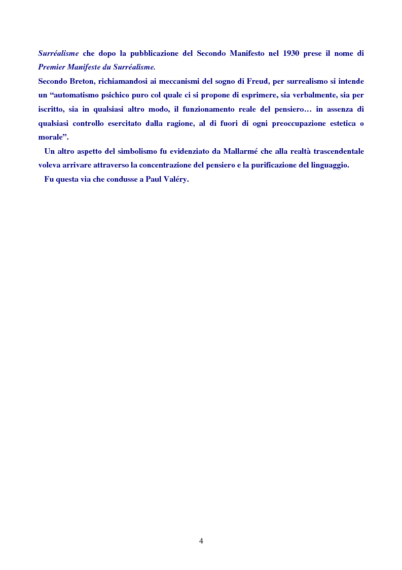 Anteprima della tesi: Paul Valéry, Pagina 3
