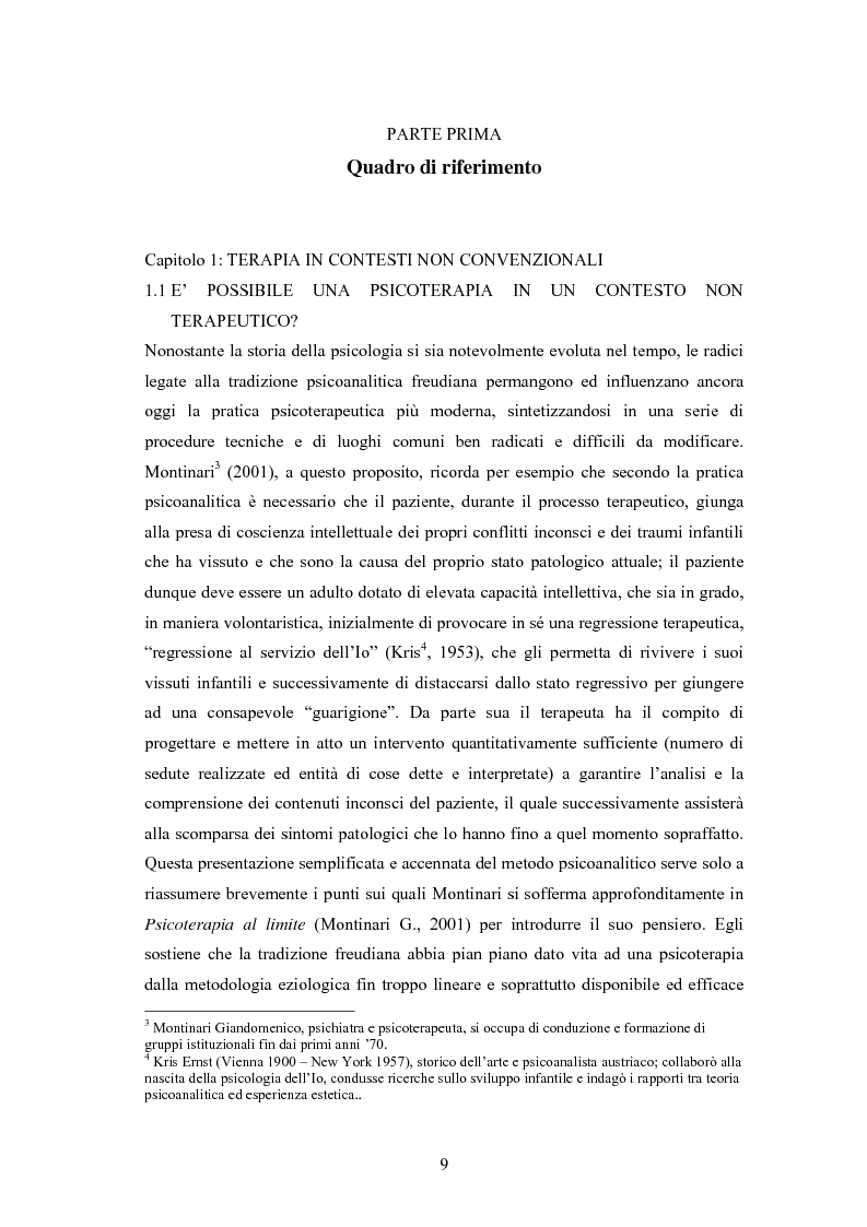 Anteprima della tesi: L'arte terapia in carcere: valenze terapeutiche e risocializzanti, Pagina 5