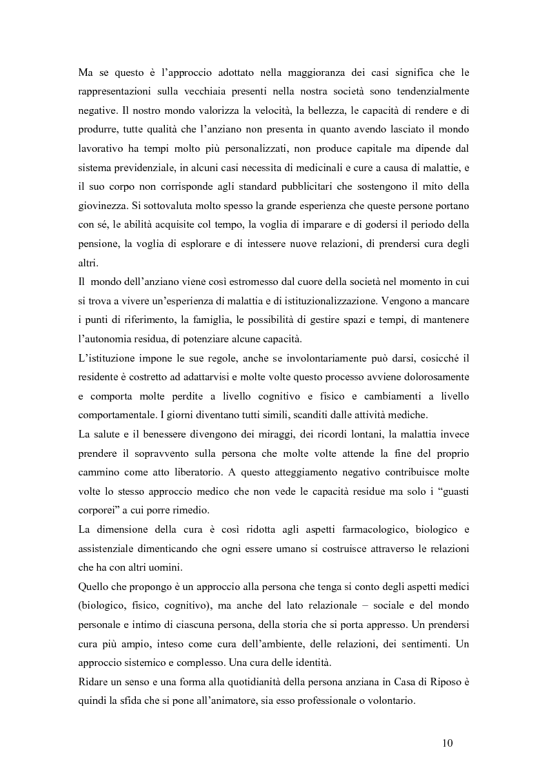 Anteprima della tesi: Viandante sul mare di nebbia: life skills per la promozione del benessere in RSA, Pagina 7