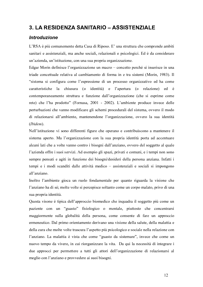 Anteprima della tesi: Viandante sul mare di nebbia: life skills per la promozione del benessere in RSA, Pagina 9