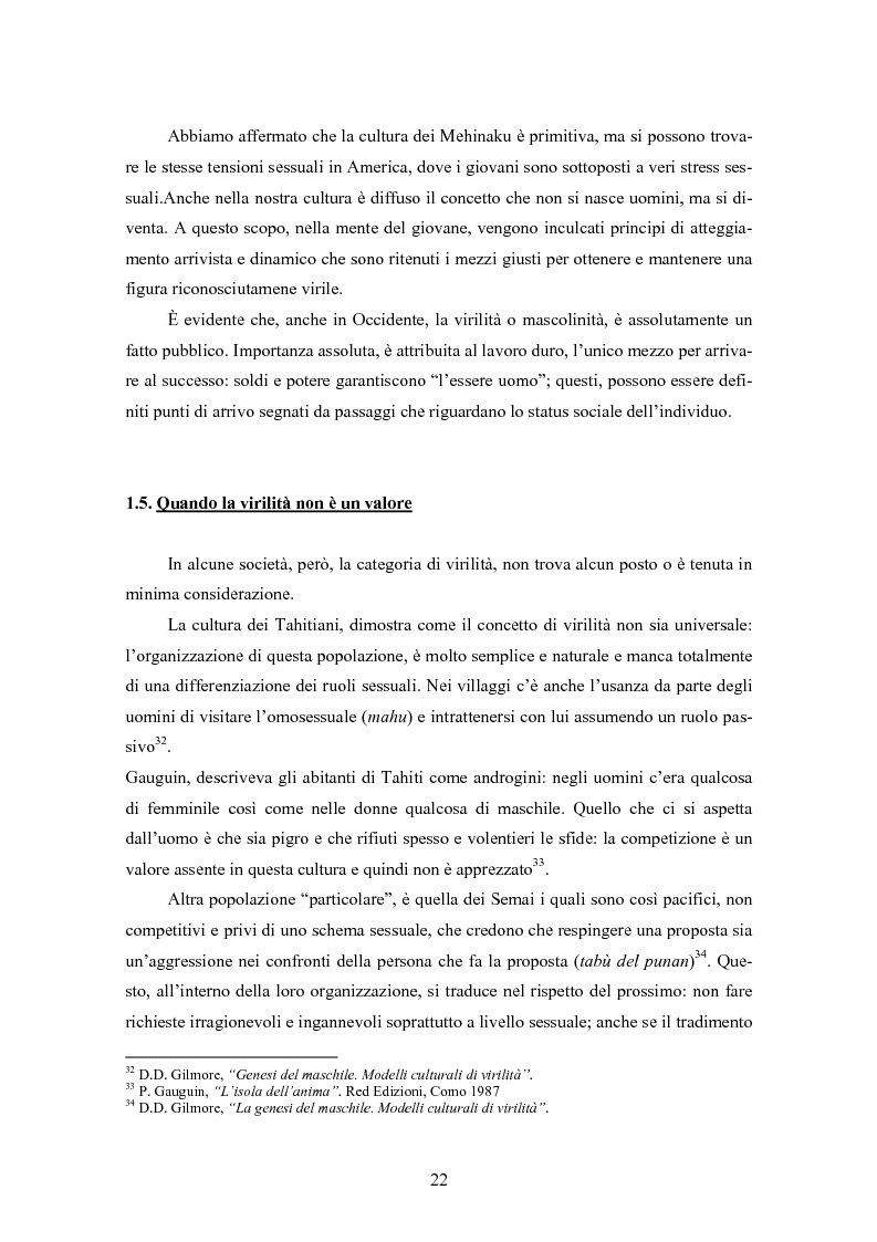 Anteprima della tesi: Gli uomini... il secondo sesso? Considerazioni mascoliniste sulla condizione dell'uomo, Pagina 16