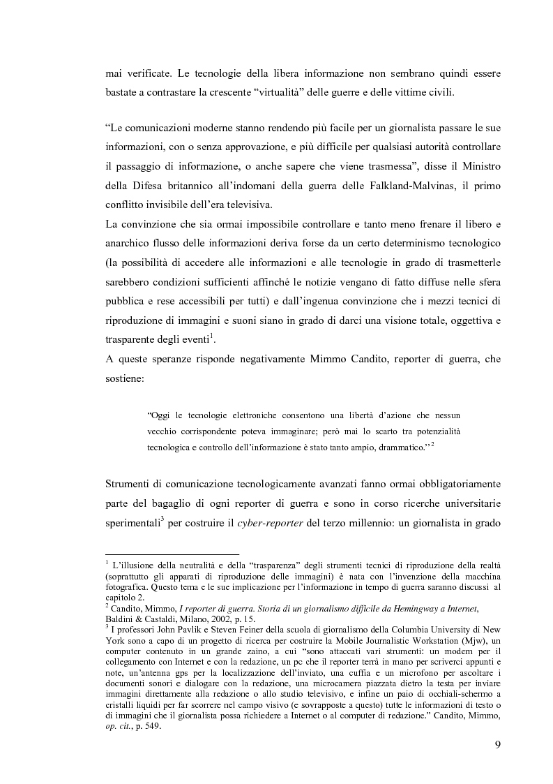 Anteprima della tesi: Enduring Freedom. Retorica umanitaria e spersonalizzazione nella nuova guerra in Afghanistan, Pagina 9