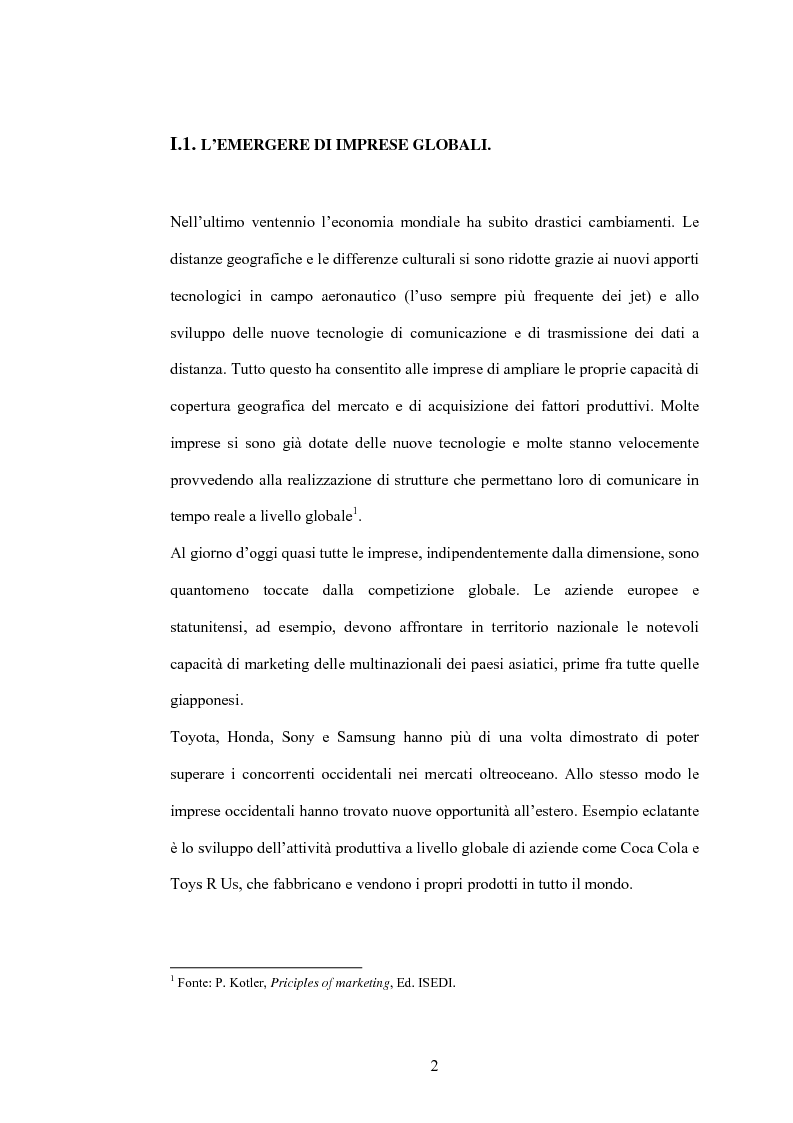Anteprima della tesi: Da fashion retailers a imprese globali del sistema moda. Analisi di due casi significativi: Gap Inc. e Inditex, Pagina 5