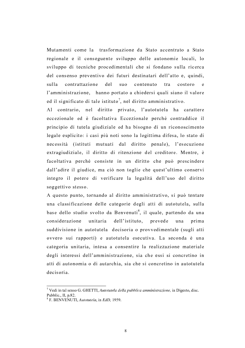 Anteprima della tesi: L'autotutela nel diritto tributario con particolare riguardo alla posizione soggettiva del contribuente, Pagina 3