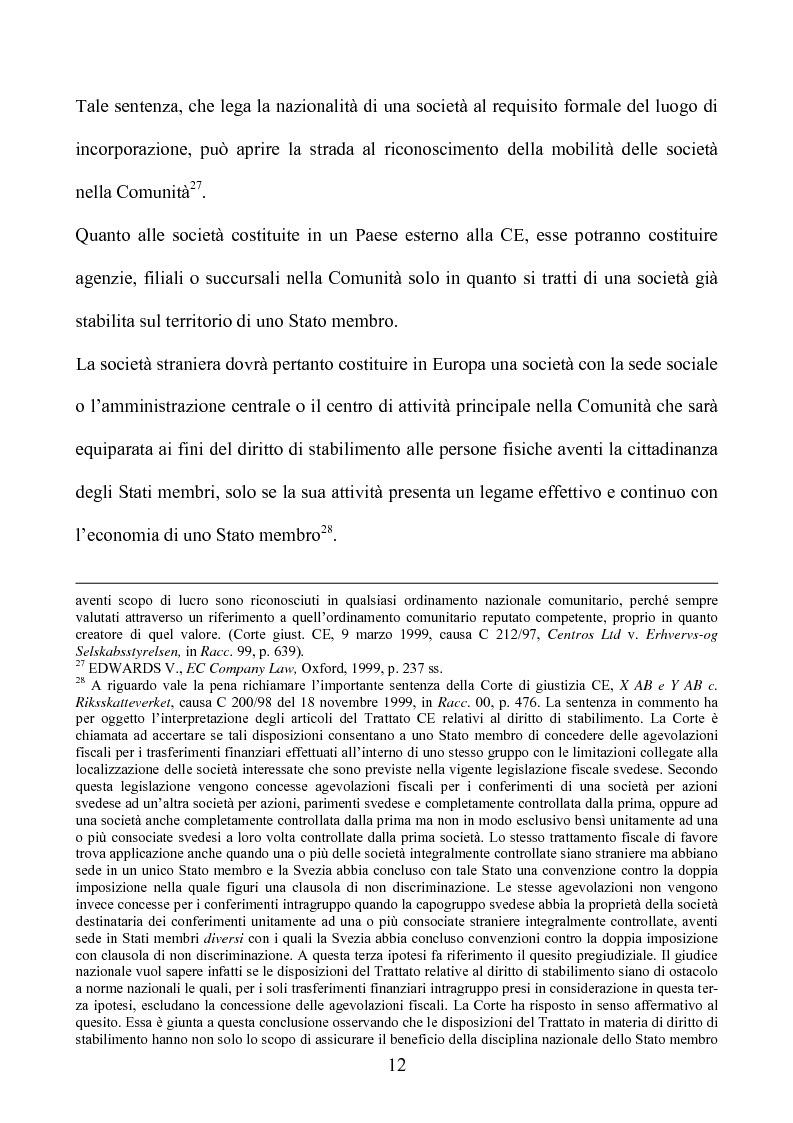 Anteprima della tesi: La società europea, Pagina 12