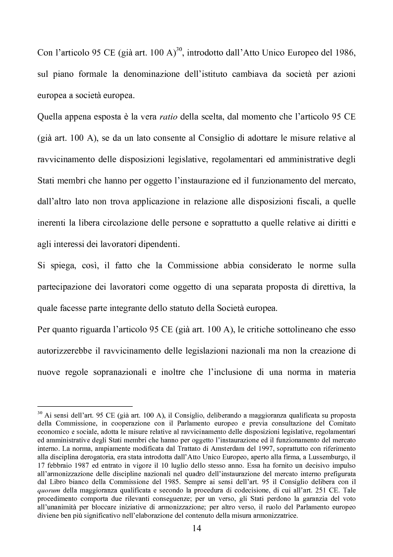 Anteprima della tesi: La società europea, Pagina 14