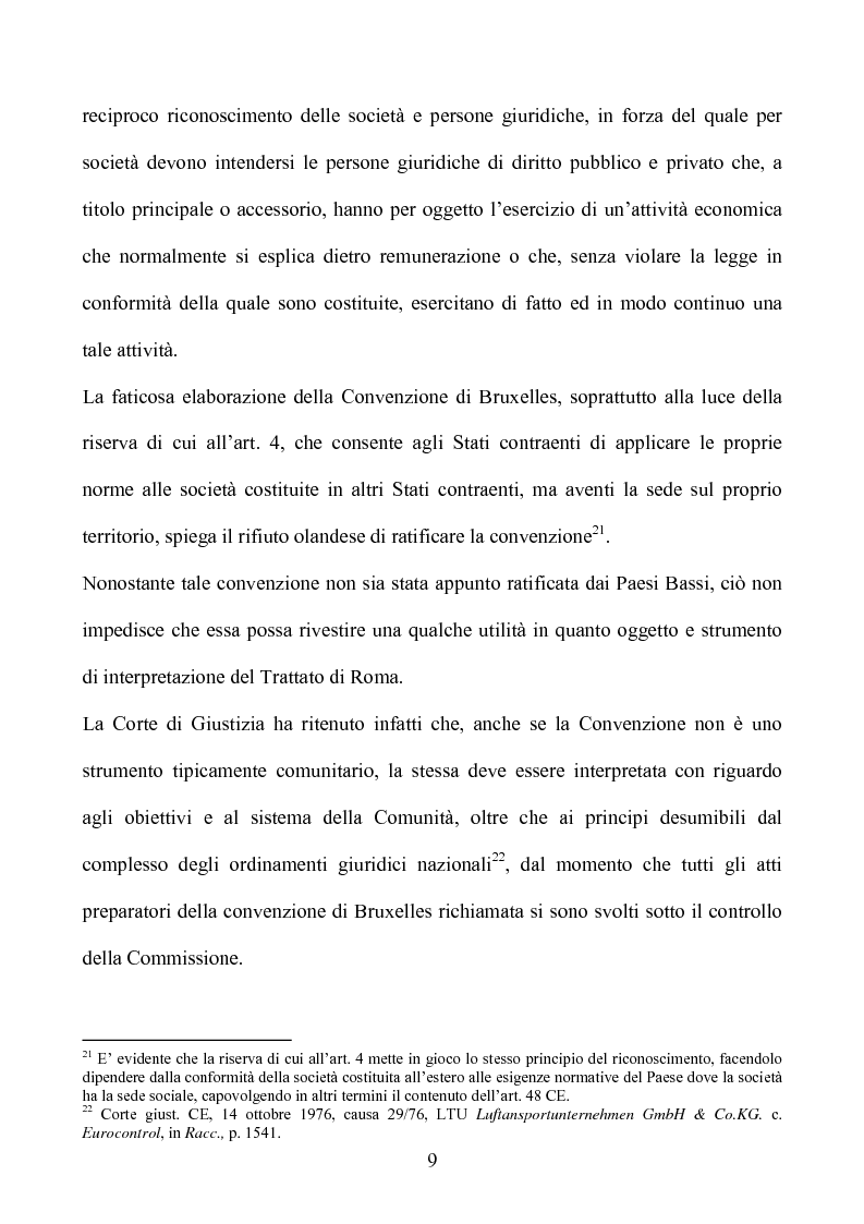 Anteprima della tesi: La società europea, Pagina 9