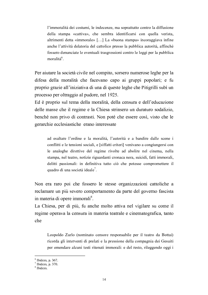 Anteprima della tesi: A onor del vero. Pitigrilli: scrittore anti sublime. Viaggio nella vita e nelle opere di un autore controverso, Pagina 14