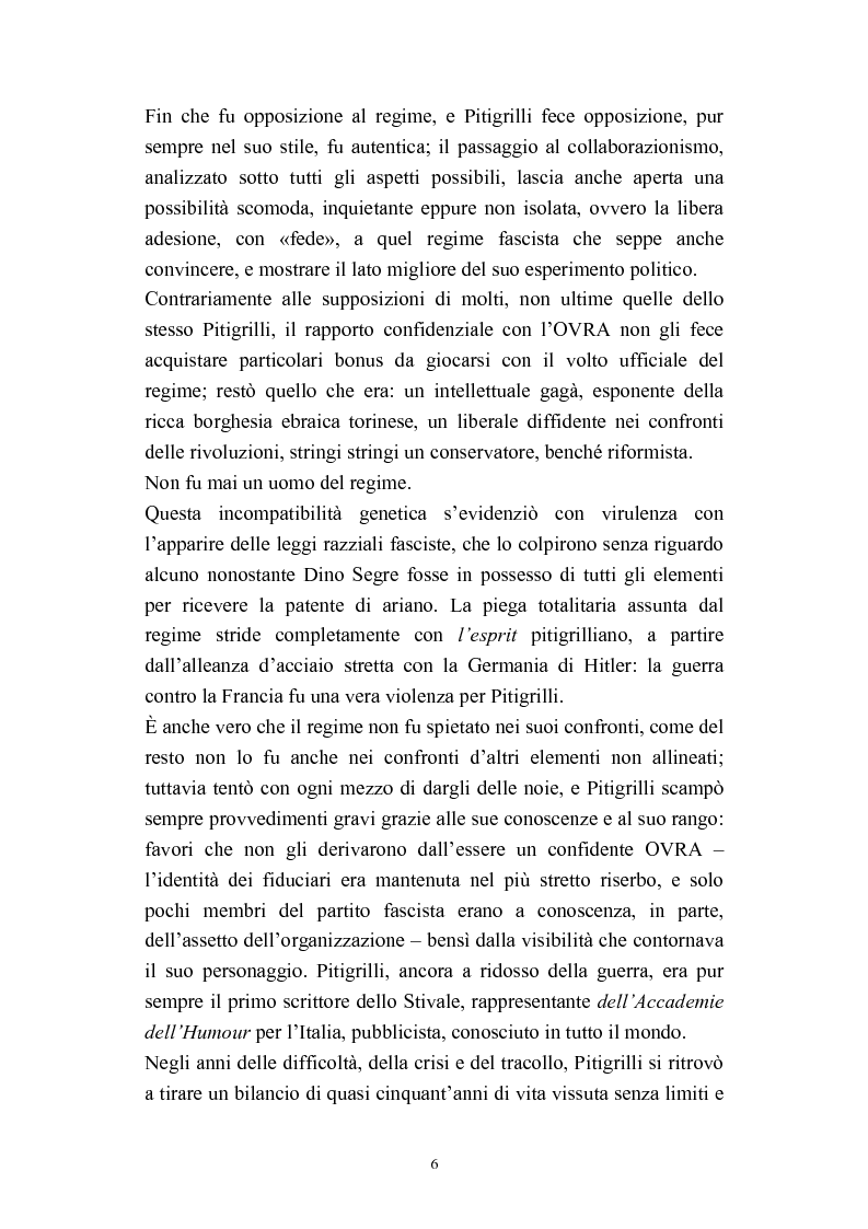 Anteprima della tesi: A onor del vero. Pitigrilli: scrittore anti sublime. Viaggio nella vita e nelle opere di un autore controverso, Pagina 6