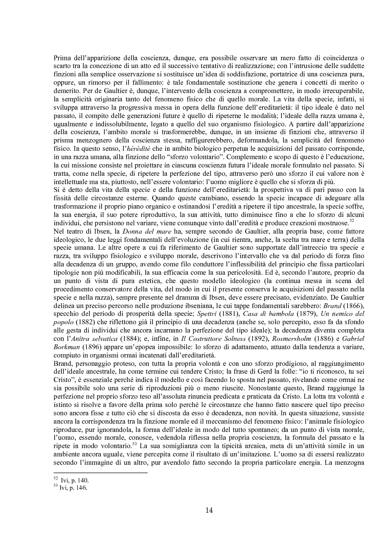 Anteprima della tesi: Jules de Gaultier : la filosofia del bovarismo. Un philosophe nouveau nella cultura francese del primo Novecento, Pagina 14